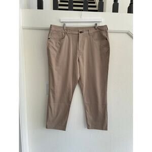 Public Rec Workday 2.0 Dealmaker Performance  Pants Beige 38 x 28 NWOT Read